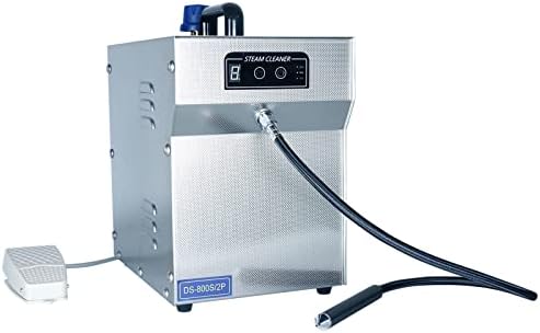 TDRRICH Jewelry Steam Cleaner Professional Adjustable Machine High Pressure Steamer 2L Stainless Steel Commercial Vapor Jewelry Silver Gold Cleaning Equipment Suitable for Jewelry Stores Studios by TDRRICH