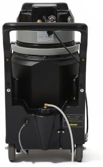 Dapper Supply Commercial Wet/Dry Vacuum Cleaner with Steam, Cold Water Extraction & Soap Dispensing Scrub Brush, Complete Accessory Kit for Carpet, Upholstery & Hard Floor Cleaning, 4.5 Gal. Tank - Image 5