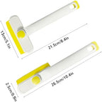 White Grout Brush, Crevice Cleaning Brush with 360° Swivel Head - Image 2