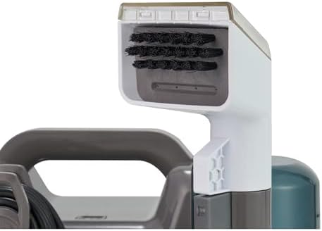 Small Car Seat Carpet Cleaner Machine for Home，Portable Hand Held Carpet Cleaner, Cars Steamer for Auto Detailing, Upholstery Furniture Steam Cleaners for Mattress Area Rugs Couch Sofas (Grey) - Image 3