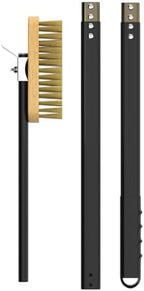 G.a HOMEFAVOR Pizza Oven Brush with Scraper, 46.5 Inch Overall - Image 5