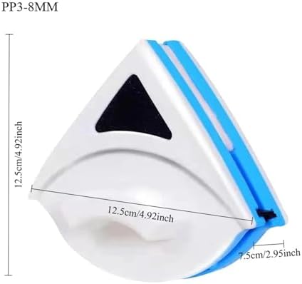 1pc Magnetic Window Cleaner Brush for Washing Windows Wash Home Magnet Household Wiper Glass Cleaning Tool(Blue p3-8mm) - Image 5