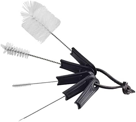 Espresso Brush Machine Cleaning Brush - CAFEMASY 5pcs Coffee Machine Cleaning Brush Pack Barista Tools for Cleaning Espresso Machine Group Head Steam Wand Milk Frother Drip Tray Coffee Mug by CAFEMASY
