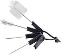 Espresso Brush Machine Cleaning Brush - CAFEMASY 5pcs Coffee Machine Cleaning Brush Pack Barista Tools for Cleaning Espresso Machine Group Head Steam Wand Milk Frother Drip Tray Coffee Mug by CAFEMASY