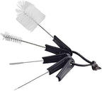 Espresso Brush Machine Cleaning Brush - CAFEMASY 5pcs Coffee Machine Cleaning Brush Pack Barista Tools for Cleaning Espresso Machine Group Head Steam Wand Milk Frother Drip Tray Coffee Mug by CAFEMASY