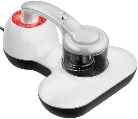 Hersven Mattress Vacuum Cleaner, Handheld UV Bed Vacuum Cleaner 16KPa & 12800 Vibrations Per/Min Upgraded Effectively Clean Up Bed, Pillows, Cloth Sofas, Carpets and Ther Fabric Surfaces - Image 4