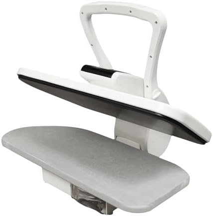 26" Large Steam Iron Press with LED Touch Screen, 1600W 110V Steam Digital Iron Press, 5 Fabric Settings, 194-392 °F Temperature Adjustment by Unknown