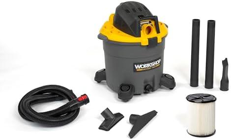 WORKSHOP Wet/Dry Vacs WS1600VA 16-Gallon 6.5 Peak HP Wet Dry Vacuum Cleaner by WORKSHOPWetDryVacs