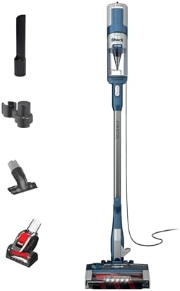 Shark Stratos Corded Stick Vacuum, DuoClean PowerFins, Navy, HZ3002 by Unknown