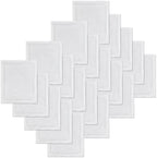20 Pack Replacement Pads Compatible with Baseboard Buddy Cleaner Tool - Microfiber Reusable Cleaning Pads for Wet & Dry Use (Cleaner Tool NOT Included) by Sgizoku