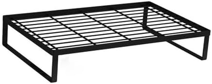Stoves Top Cover, Pot Rack Base Bracket, Cooktop Multipurpose, Kitchen Gas Stoves Stand, Induction Cooker Rack for Pantry, Black, L - Image 5