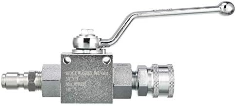 RIDGE WASHER High Pressure Ball Valve Kit for Power Washer Hose - Image 2