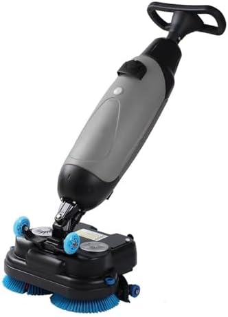 Commercial Electric Floor Scrubber Tile Polisher, Carpet Extractor Power Scrub Brush, Imop. 360°Rotating, Self-Propelled, Convenient Cordless. Fits Vinyl, Rubbermaid, Concrete, Luxury Vinyl Floor. by Unknown