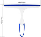 2 Pcs Shower Squeegee for Shower Glass Doors,Small Squeegee,Glass Wiper - Image 2