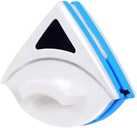Septpenta Magnetic Window Cleaner, Triangular Design with Powerful Magnets, Double-Sided Glass Wiper, Scratch Cleaning for Double Glazed Windows, Energy Saving and Efficient by Makelifemoreconvenient