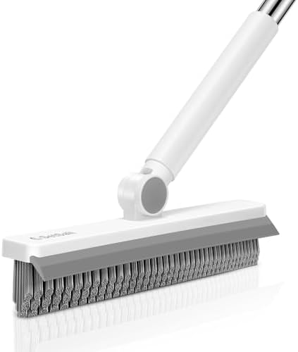 SetSail Grout Cleaner Brush with Long Handle, V-Shaped Floor Scrub Brush by SetSail