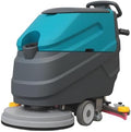 Walk-behind Floor Scrubber Machine, 22" Cleaning Width by KARHDIR