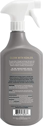 KOHLER K-EC23723-NA Faucet Cleaner, Kitchen and Bathroom Cleaner, 28 FL Oz (Pack of 2) - Image 2