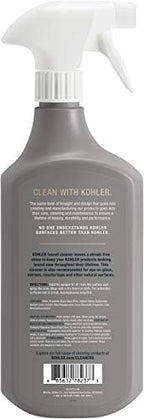 KOHLER K-EC23723-NA Faucet Cleaner, Kitchen and Bathroom Cleaner, Streak Free Shine, Ammonia and Alcohol Free, 28 FL Oz - Image 2