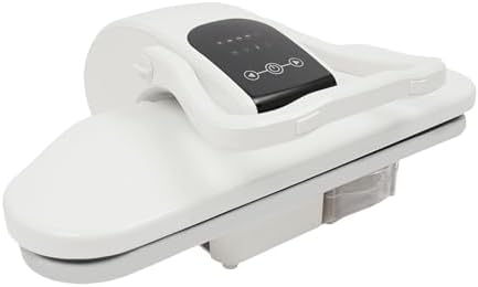26" Large Steam Iron Press with LED Touch Screen, 1600W 110V Steam Digital Iron Press, 5 Fabric Settings, 194-392 °F Temperature Adjustment - Image 6