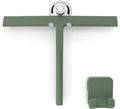 GÜTEWERK Silicone Shower Squeegee with 3-in-1 No-Drill Mount, Green, 11'' by G%C3%9CTEWERK