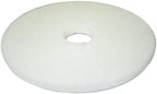 17 Inch White Non-Woven Floor Polishing Pad - 5 Pack - Image 2