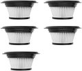 HEPA Attachment for Cordless Vacuum Cleaner R11 5 Pack by COTIAR