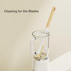 Cleaning Brush, Diveotree Hard Bristle Brush for Deep Cleaning Grout, Sink, Cup, Teapot, Bottle, Blender, Multi-Purpose Brush wih Long Handle for Kitchen (White) - Image 6