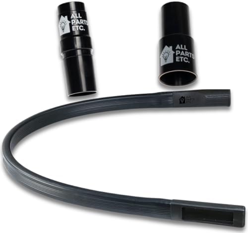 36-inch Flexible Flat Vacuum Crevice Under Refrigerator, Furniture and Appliances Cleaning Tool for any 1-1/4", 1-3/8"& 1-1/2" Vacuum Hose Attachments by ALLPARTSETC