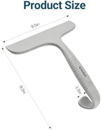 SetSail Shower Squeegee for Glass Doors,One-piece All Silicone Squeegee - Image 2