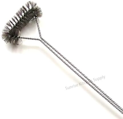 SUNRISE Fryer Brush with Long Handle (Stainless Steel, Single Brush) - Image 3