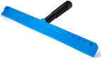 FOSHIO 15 inch Blue Windshield Squeegees, All-Purpose Streak-Free Silicone Squeegee for Window, Bathroom, Glass Shower Doors, Mirror, Car Window by FOSHIO