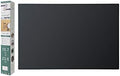 emolife Thick(2MM) Silicone Mats for Kitchen Counter, Black, 23.6"x15.7" by emolife