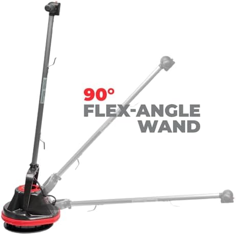 XtremepowerUS 10" Heavy Duty Commercial Pad Polisher Orbiter Hard Floor Buff Cleaner Machine, Wide Cleaning Path Floor Cleaning, 39ft Cord - Image 4