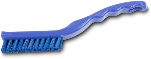 SPARTA Detail Brush Grout Brush, Crevice Brush with Hanging Hole for Bathroom, Kitchens, Countertop, Plastic, 9 Inches, Blue, (Pack of 6) - Image 2