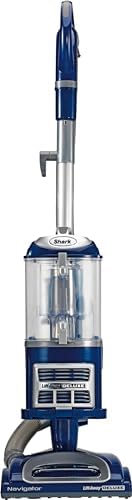 Shark NV360 Navigator Lift-Away Deluxe Upright Powerful Suction Vacuum for Hardwood Floor, Carpet, Muti-Surface Spotless Cleaning with Large Dust Cup Capacity, Swivel Steering, Blue (Renewed) by Amazon+Renewed