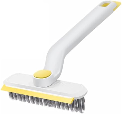 White Grout Brush, Crevice Cleaning Brush with 360° Swivel Head by Unknown