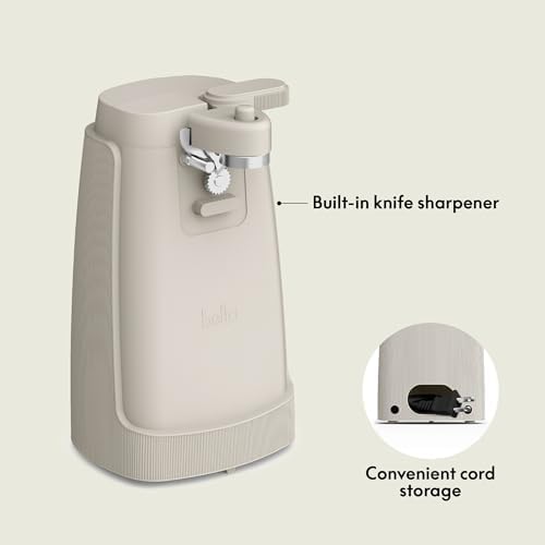 Electric Can Opener, Automatic One-Touch, Oatmilk - Image 2