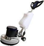 18'' Commercial Industrial Floor Scrubber Buffer Heavy Duty Marble Floor Polisher Machine 154RPM, with Carpet Brush, Floor Brush & Water Tank for Cleaning Waxing Polishing,12M Cord 110V - Image 4