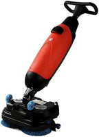Floor Polisher, Cordless Mini Floor Buffer Scrubber, Ultra Portable, 120Min Battery, 17" Clean Path, 240RPM for Home Office Bathroom Small Commercial Areas, Red by Unknown