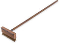 SPARTA Oven Brush and Scraper with Handle and Brass Wire Bristles for Cleaning High Temperature Surfaces, 8.5" Brush, 1 Count by CarlisleFoodServiceProducts