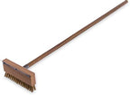 SPARTA Oven Brush and Scraper with Handle and Brass Wire Bristles for Cleaning High Temperature Surfaces, 8.5" Brush, 1 Count by CarlisleFoodServiceProducts