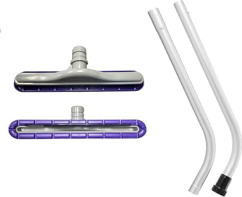 14″ EZ Glide Floor Tool with 2 Piece S Wand Replacement for ProTeam and Hoover C2401 Backpack Vacuums — fits Super Coach Pro and Shoulder Vac Pro, Replaces # 101446 by MerchandiseMecca