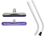 14″ EZ Glide Floor Tool with 2 Piece S Wand Replacement for ProTeam and Hoover C2401 Backpack Vacuums — fits Super Coach Pro and Shoulder Vac Pro, Replaces # 101446 by MerchandiseMecca