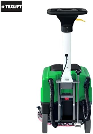 Walk-Behind Commercial Floor Scrubber Machine, 16″ Cleaning Width, Battery Powered Scrubber Dryer with 9 Gal Tank for Warehouse, Retail & Facility Cleaning (US-TX-SC16) - Image 2
