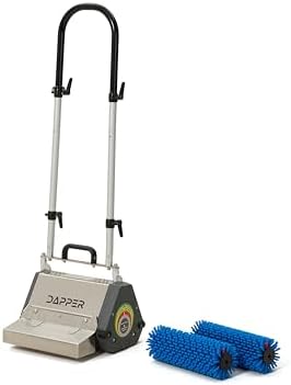 14" Counter-Rotating Brush (CRB) Carpet & Hard Floor Cleaning Machine – 450 RPM, Quiet 53 dBA, Compact 41 lb Commercial Scrubber – Ideal for Offices, Hotels & Small Spaces by DapperSupply