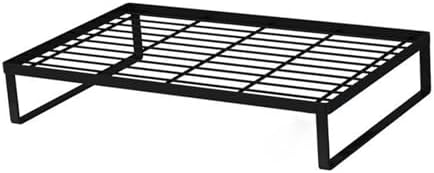 Stoves Top Cover, Pot Rack Base Bracket, Cooktop Multipurpose, Kitchen Gas Stoves Stand, Induction Cooker Rack for Pantry, Black, L - Image 6