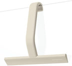 dancemoon JustHang Shower Squeegee with Built-in Hook, 10-Inch Light Taupe by dancemoon