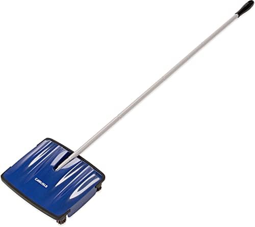 Carlisle FoodService Products Duo-Sweeper Rubberized Carpet and Floor Sweeper – Efficient Manual Cleaning for Restaurants with Low Pile Carpets - Image 3