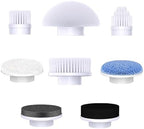 Dreazu - Replaceable Brush Heads - Scrubber Brush for Bathroom, Kitchen, Tile Grout, Bathtub, Shower, Sink, Toilet & Car Cleaning by Dreazu